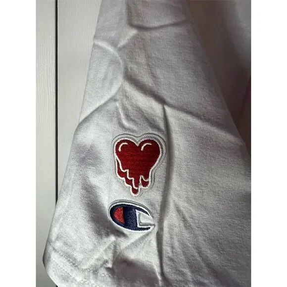 Emotionally Unavailable Unisex Graphic T-Shirt White Large Short Sleeve - Picture 4 of 7